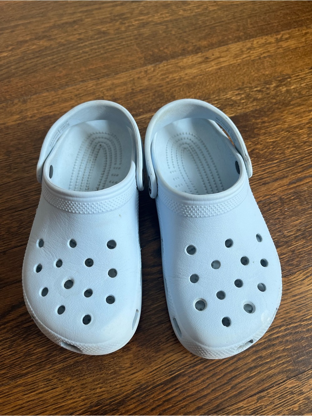 Pale Blue J3 Classic Crocs
